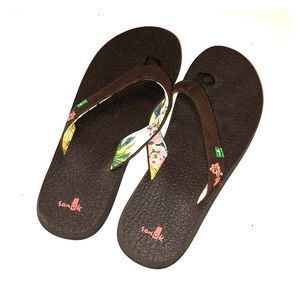 Sanuk Yoga Flip Flops Women’s 11